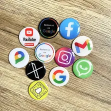 Anti-Metal NFC Sticker – 30mm, NTAG213, Epoxy | Taggytech