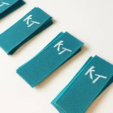 Custom Satin Fabric Care Labels: Sew-In Clothing Tags, Full Color