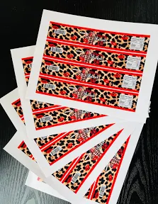 Printed Water Bottle Labels | Gold Dots | Waterproof, Smudge proof, Peel and Stick | Weddings, Bridal Shower, Birthday and more