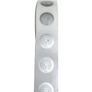 Free Sample Passive Mini Size Diameter 18mm Nfc 13.56mhz Self Adhesive Rfid Nfc 213 Wet Inlay Sticker Programmable Nfc Tag