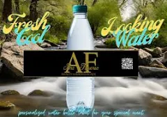 Personilized Water Bottle Label any Event