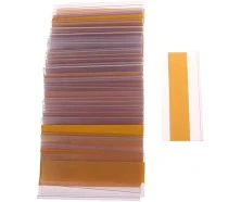 50Pcs Shelf Price Label Holder Clear PVC Self Adhesive Price Tag Holder Supermarket Price Signs