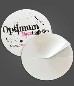 Circle Die Cut Paper Stickers | Full Color Crack-N-Peel | Peelable Labels for Branding | Order Now for Product Packaging, Business Cards & More