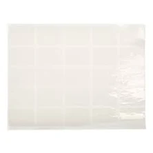 clearbags Eco Friendly Compostable Eco Clear Rectangle Stickers 7/8