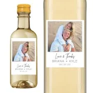 Photo Wedding Wine Labels - Announce It! 10 Labels 2