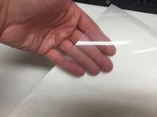 Clear Transparent Sheets, Self-Adhesive Protective Film, Lamination, Choose Size, for USA and PR