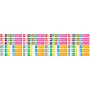 Worgeous 56 Sheets of Wire Labels Cable Labels Adhesive Cable Tags Stickers Cables Organizer Stickers Cord Tags