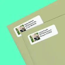 Avery Add Your Own Custom Return Photo Address Labels & Stickers