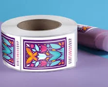 Rectangle Custom Labels & Sticker - Bulk Printing - 1000 qty - 1.5