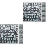 10 Sheets Vinyl Letter Stickers Letters Numbers Stickers Suite Vinyl Letters Let