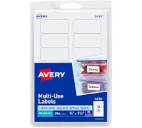 Avery Removable Multi-Use Labels Inkjet/Laser Printers 05430
