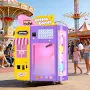 Factory Wholesale Fully Automatic Cotton Candy Machine Commercial Cotton Candy Vending Machine for