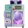 Wholesale Full Automatic Marshmallow Flossy Vending Machine elf-service Automatic Commercial Cotton Candy Vending Machine for commercial cotton candy