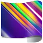 20" Wide Siser EasyWeed Holographic HTV 10 Yard Roll | AA Print Supply Moonlight Pearl