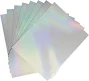Clear Holographic Sticker Paper For Ink Jet & Laser Printer 20 Sheets