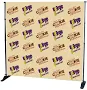 Custom Promotional 8 x 8 Standard Banner with Hardware - bulk (1+)