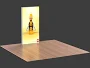 LumiWall 3' x 6' LED Backlit Printed Fabric Display 3' x 6' Double sided backlit fabric graphic