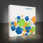 Vispronet Backlit Fabric Pop Up Display
