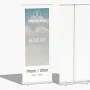 Pull Up Banners | No Min. Qty | 33" x 81" | VistaPrint | Design: Gray, Business Consulting, Business Services, Styles & Themes, Industry, Conservative