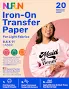 NuFun Activity Laser Printable Iron-On Heat Transfer Paper