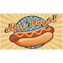 125 Imprinted Sticker Rolls | Full Color Sticker - Rectangle - 2 3/4 inches x 4 3/4 inches | Promotional Items Imprinted with Your Company Logo |