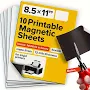 Inkjet Printable Matte Permanent Adhesive Vinyl 10-Pack | Printing Supplies | PerfecPressHTV Magnetic - 1 Sht