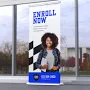 Design-your-own Retractable Banner - Custom Sizes & Fast Shipping