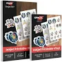 ORAJET 1917 Inkjet Printable Vinyl Sheets | 8.5x11 & 11x17 | Atlanta Vinyl 11" x 17" / 50-Sheet Pack