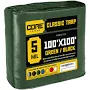 Core Tarps Classic Black 5 Mil Tarp