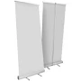 Classic Roll Up Without Print 200 x 85 cm Aluminium Silver