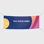 Buy Online Poly Poplin Fabric Banner Printing 448