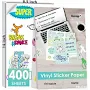 [Bulk Prices] 200-800 Sheets Koala Matte Vinyl Sticker Paper 8.5"x14", 400