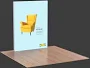 LumiWall 6' x 8' LED Backlit Printed Fabric Display 6' x 8' Double sided backlit fabric graphic