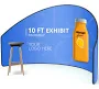 BannerBuzz Custom 10 ft Exhibit Backdrop