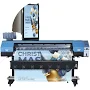 Wholesale Large format canvas vinyl banner plotter inkjet printereco olvent printer eco olvent printer 1.6m 1.9m dx5 i3200 xp600 printhead,1 Set