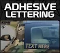 Adhesive Lettering