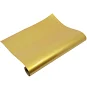 RJR HTV12X08 Blank - AllDayVinyl Roll - 12 in x 8 ft Metallic Gold OS