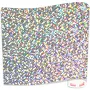 Siser Holographic HTV - Holographic Heat Transfer Vinyl - 12 in x 15 ft 12 in x 15 ft / Silver