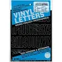 Duro Decal Permanent Adhesive Vinyl Letters & Numbers 2" Gothic Black