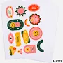 CA HTVRONT Sublimation Waterproof Sticker Paper