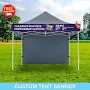 Lona personalizada para carpas * Lona de vinilo para toldos * Lona para ferias comerciales * Lona para carpas de eventos * Lona para carpas con su log
