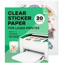 Clear Sticker Paper for Laser Printer