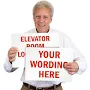 Custom Sign Reflective Adhesive Signs and Labels, 10"x5"