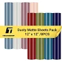Pastel Vinyl 001 Series Pastel Color Sheets Pack