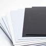 Rigid Vinyl PVC Sheets white matte .030 28 x 40