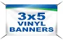 Custom Vinyl Banners | 3 ft x 5 ft | Ships Next Day | Customize Your Own Design At Banners.com