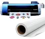 Graphictac 6Mil Semi-Rigid Printable Permanent Matte White Vinyl 54" x 100'