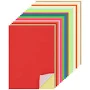 50 Sheets Colored Printable Sticker Paper
