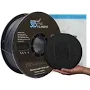 Ataraxia Art Bouncy B-Flexible PLA Filament 1.75mm, Sports Flexible 3D Printer Filament 5X Longer Stretch, 1KG/2.2LB Tidy Spool Patent Formula, Fit