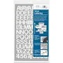 Chartpak Vinyl Letters/Numbers